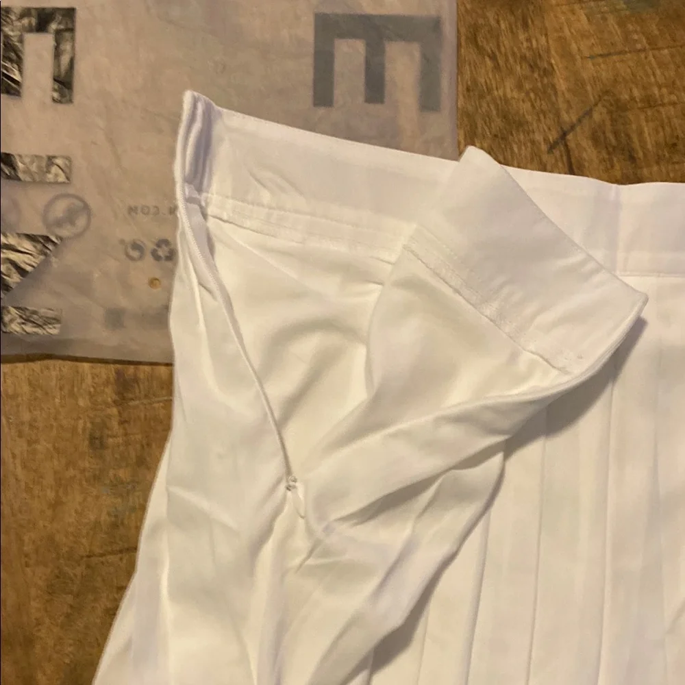 SHEIN Elegant White Skirt - Picture 6 of 10